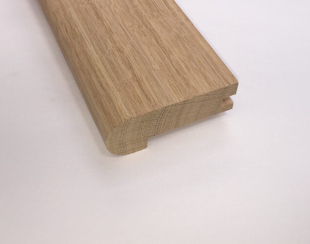 Oak Stair/Bull Nose 15 x 70 mm 1 Linear metre The Natural Wood Floor Co