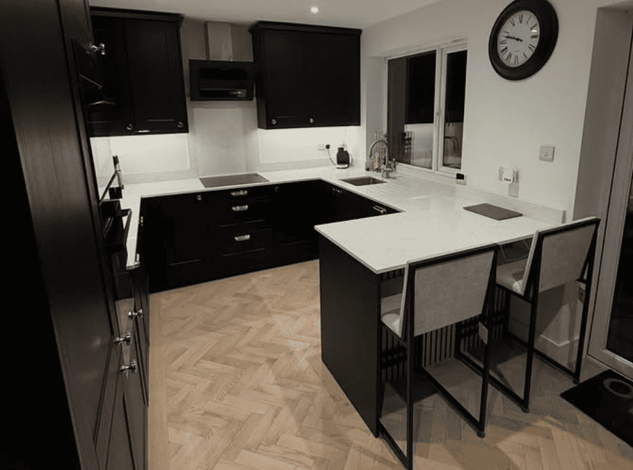 Dark Wood for Striking Contrast