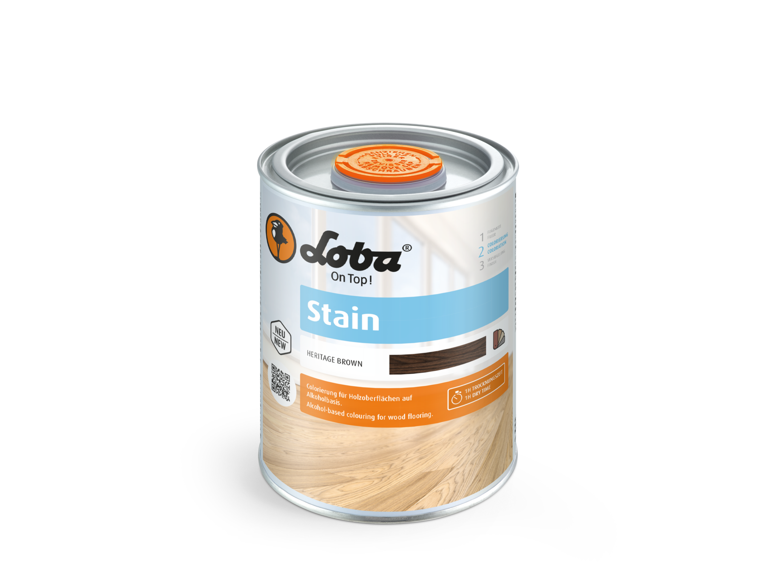 Loba Stain Heritage Brown 0.75ltr